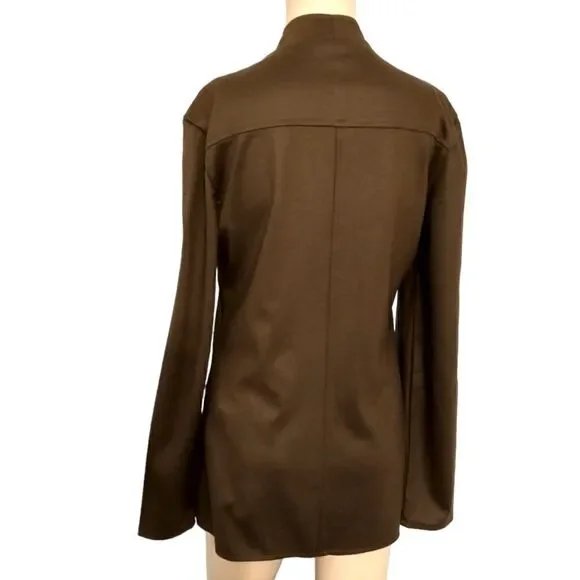 Tommy Hilfiger Special Edition Italian Wool Tunic M Top Henley Y2K Academia Vtg‎